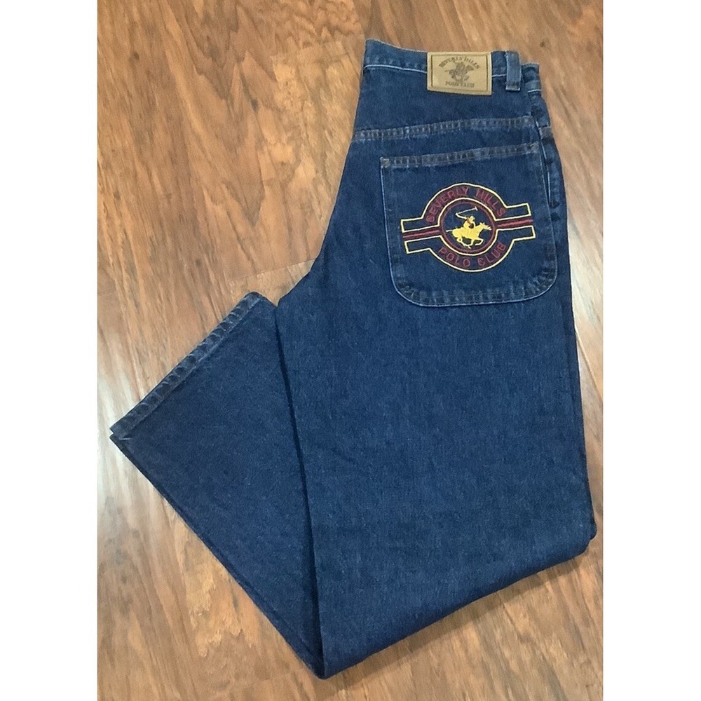 Vintage NWT Beverly Hills Polo Club Jeans New Old Stock Size 31x32